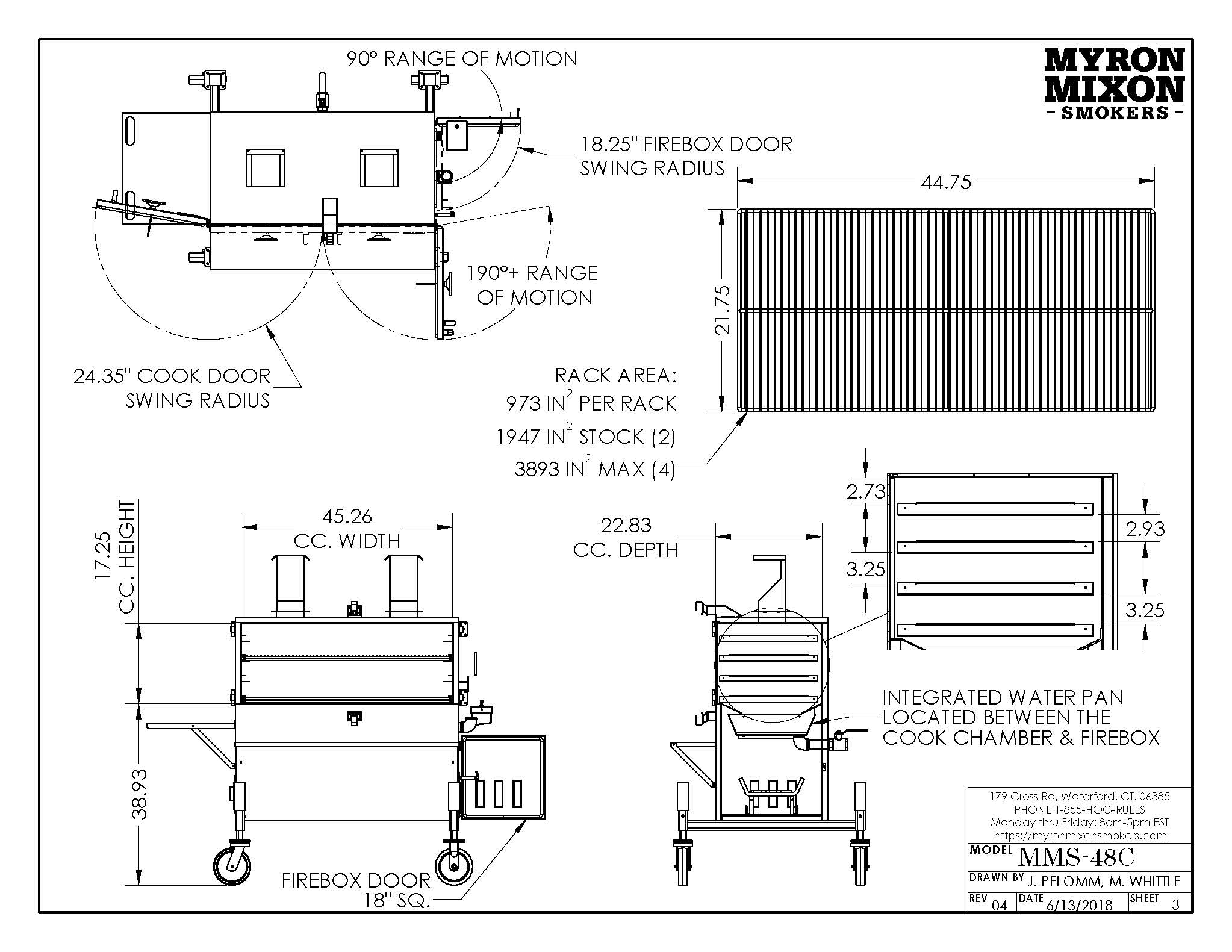 H2O Water Smoker - MMS-48