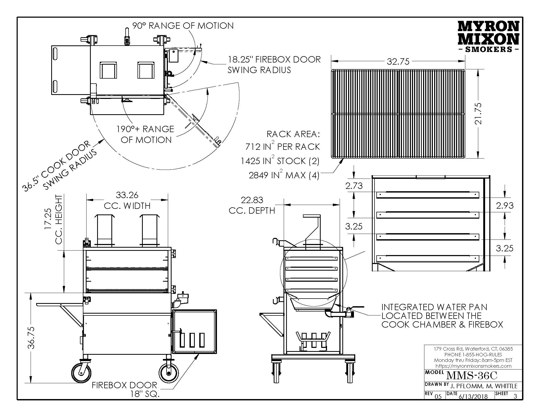 H2O Water Smoker - MMS-36
